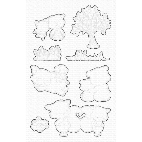 SY Perfect Couple - Fustella My Favorite Things