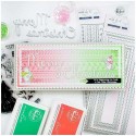 Slim stitched die - Fustella di Pinkfresh Studio