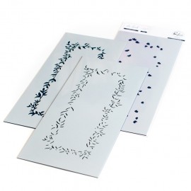 Incredibly Grateful coordinating stencil set - stencil di Pinkfresh Studio