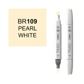 Marker Touch Twin Brush -  Pearl white BR109