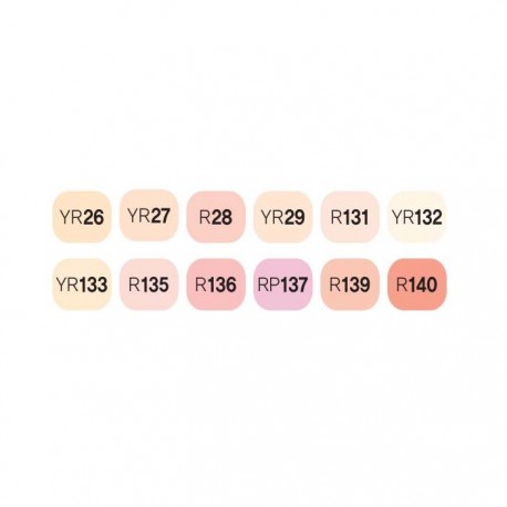 Marker Touch Twin Brush -  Baby Skin pink YR133