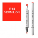 Marker Touch Twin Brush - Vermillion R14