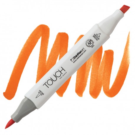 Marker Touch Twin Brush - Orange YR23
