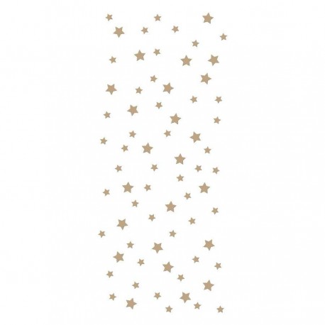 Spellbinders celestial Star Background - Hot Foil Plate