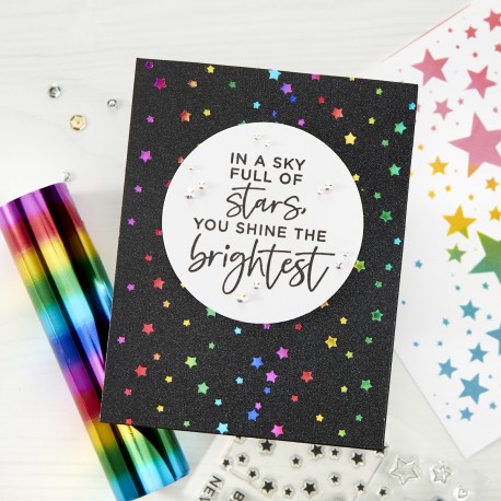 Hot Foil - Spellbinders "Mini Rainbow"