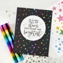 Hot Foil - Spellbinders "Mini Rainbow"