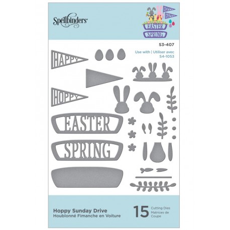 Hoppy Sunday Drive - Fustella di Spellbinders