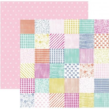 Carta per Scrapbooking do Pink Paislee  - "Paige Evans 24"