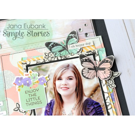 Carta di Simple Stories "Bliss" -3x4 elements