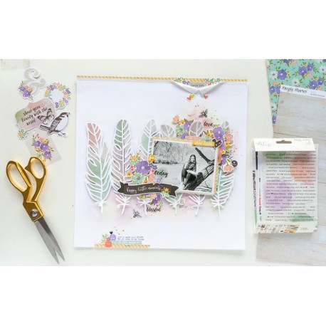 Carta di Simple Stories "Bliss" -3x4 elements