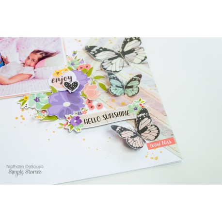 Carta di Simple Stories "Bliss" - live in the moment