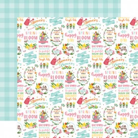 Carta per scrapbooking di Echo Park Paper - Hello spring