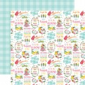 Carta per scrapbooking di Echo Park Paper - Hello spring