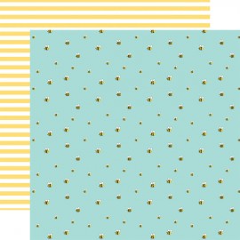 Carta per scrapbooking di Echo Park Paper - Busy bumblebees