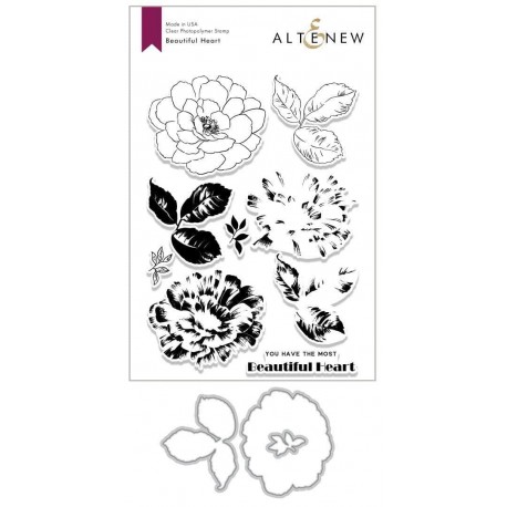 Beautiful Heart Stamp & Die Bundle - Timbro di Altenew
