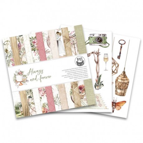 Paper pad  P13 - Always and forever 6x6"