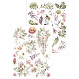 Paper pad  P13 - Always and forever 6x8" 2