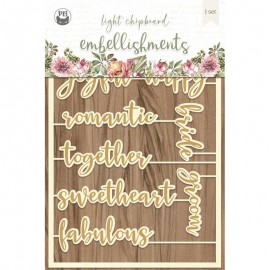 Light chipboard  P13 - Always and forever