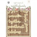 Light chipboard  P13 - Always and forever