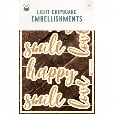 Light chipboard  P13 - Set words