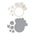 Spellbinders celestial Star Background - Hot Foil Plate