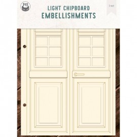 Light chipboard  P13 - Album base door