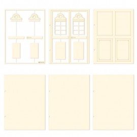 Light chipboard  P13 - Album base door 2