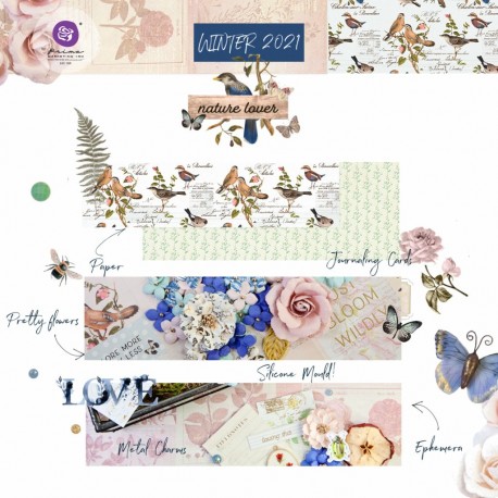 Blocco di carte 12x12 - Nature Lover