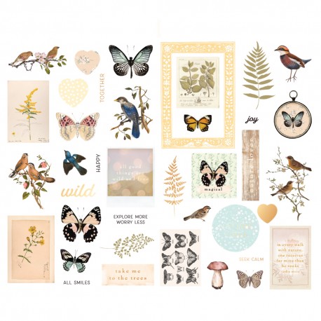 Chipboard Stickers  di Prima Marketing - Nature Lover