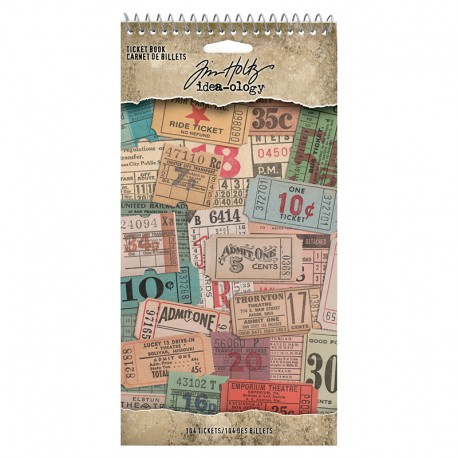 Idea-ology Tim Holtz Ticket Book