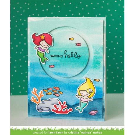 Mermaid For You - Timbro Lawn Fawn