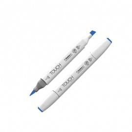 Marker Touch Twin Brush -  Brilliant Blue PB74 2