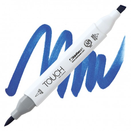 Marker Touch Twin Brush -  Brilliant Blue PB74