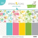 Blocco di carte Lawn Fawn 12"x12" - "Spring Fling"