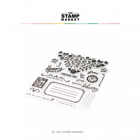 Envelope Accents Stamp - Timbro di The Stamp Market