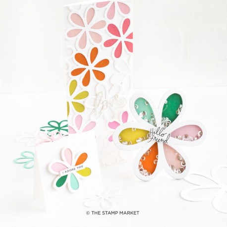 Flowering slimline - Fustella di The Stamp Market