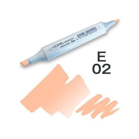 Marker Copic sketch - E02