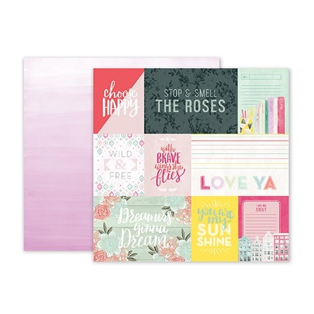 Carta per Scrapbooking do Pink Paislee  - 1