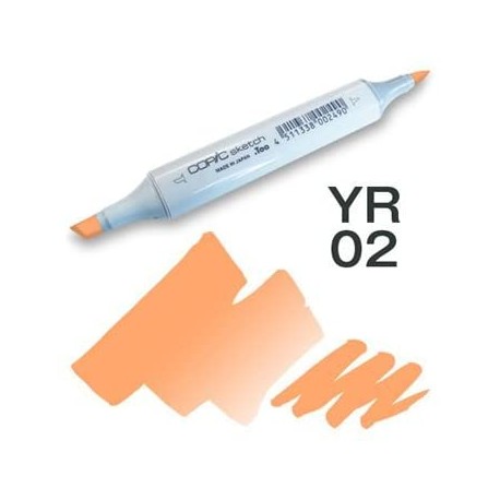 Marker Copic sketch - YR02
