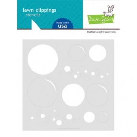 Stencil di  Lawn Fawn - Big Bubble Stencil