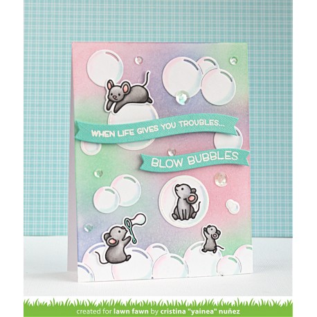 Bubbles of Joy - Timbro Lawn Fawn