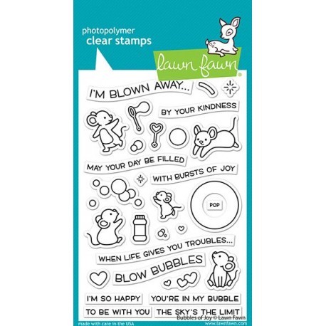 Bubbles of Joy - Timbro Lawn Fawn