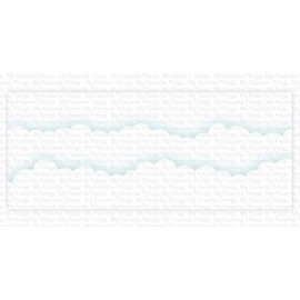 Stencil di  MFT  - Slimline Cloud Edges Stencil 2