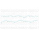 Stencil di  MFT  - Slimline Cloud Edges Stencil