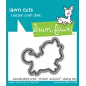 Winter unicorn - Fustelle Lawn Fawn
