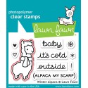 Winter alpaca - Fustelle Lawn Fawn