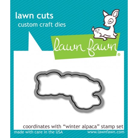 Winter alpaca - Fustelle Lawn Fawn