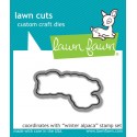Winter alpaca - Fustelle Lawn Fawn