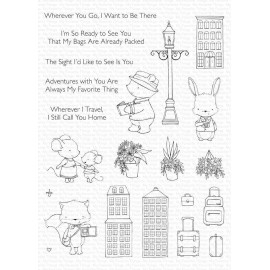 Travel plans - Timbro di My Favorite Things