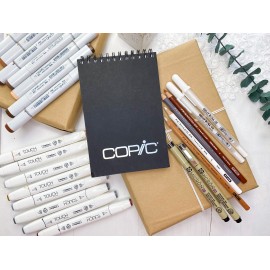 Corso online "Winter Vibes 1" colorare con Marker a base alcolica 2